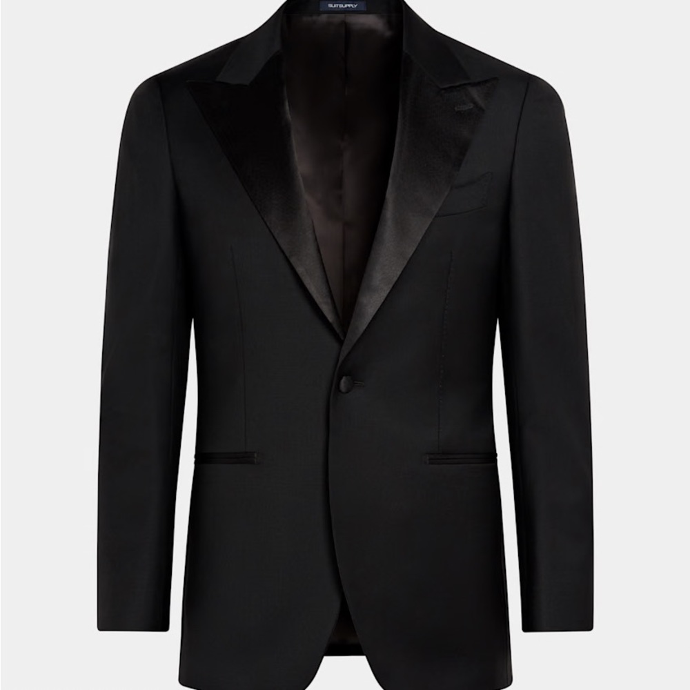 Classic Black Men's Tuxedo Jacket